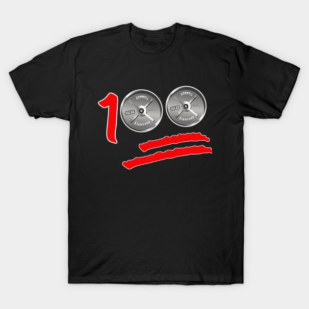 Iron 100! T-Shirt by teamface